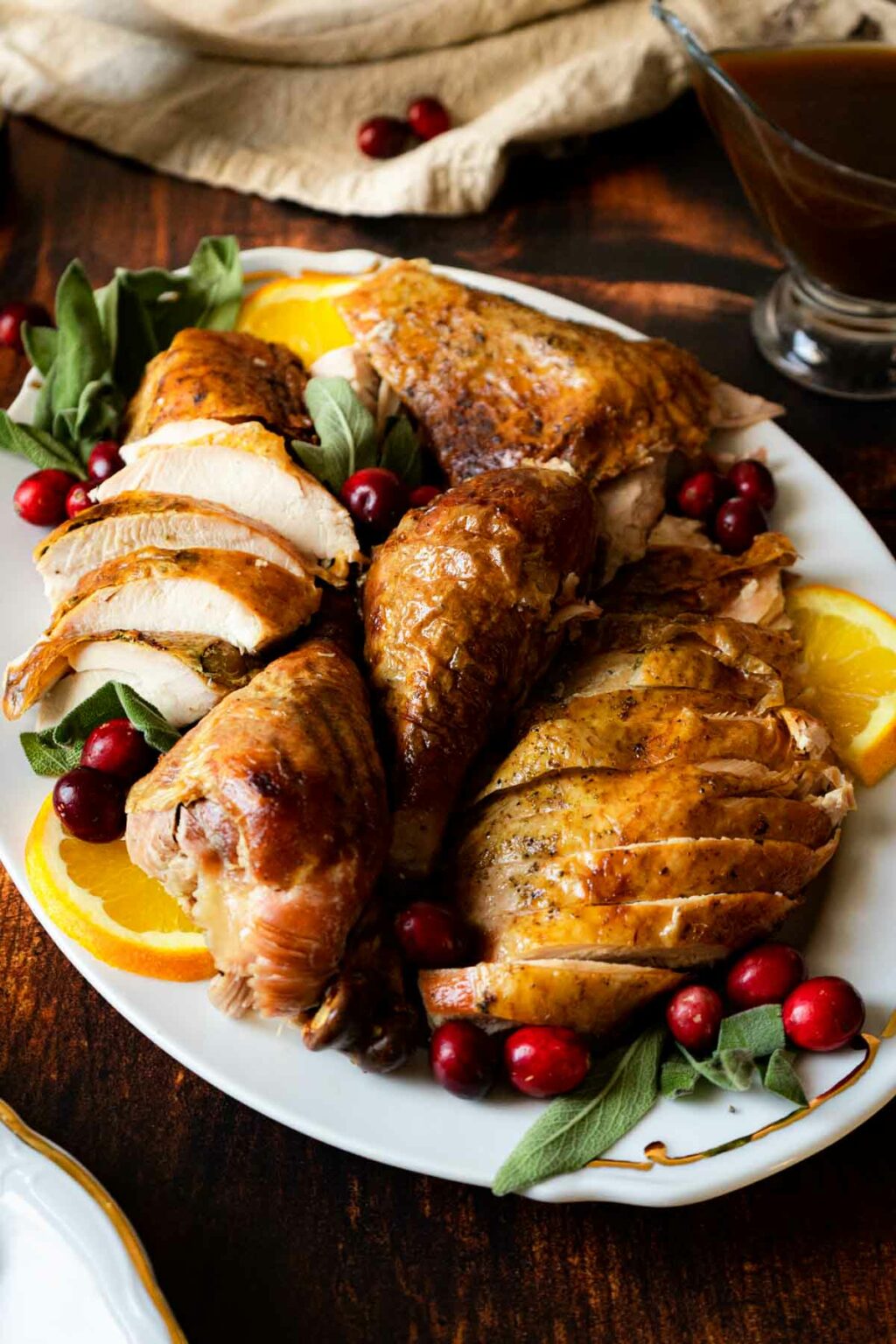 Roast Turkey Recipe With Sage And Orange 