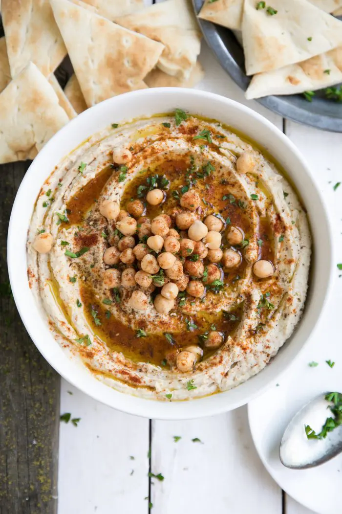 White Bean Hummus Recipe with Za’atar and Sweet Paprika